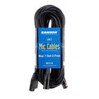 Samson MC18 - Cavo XLR per Microfono - 5,5 mt. - Set 3 pezzi