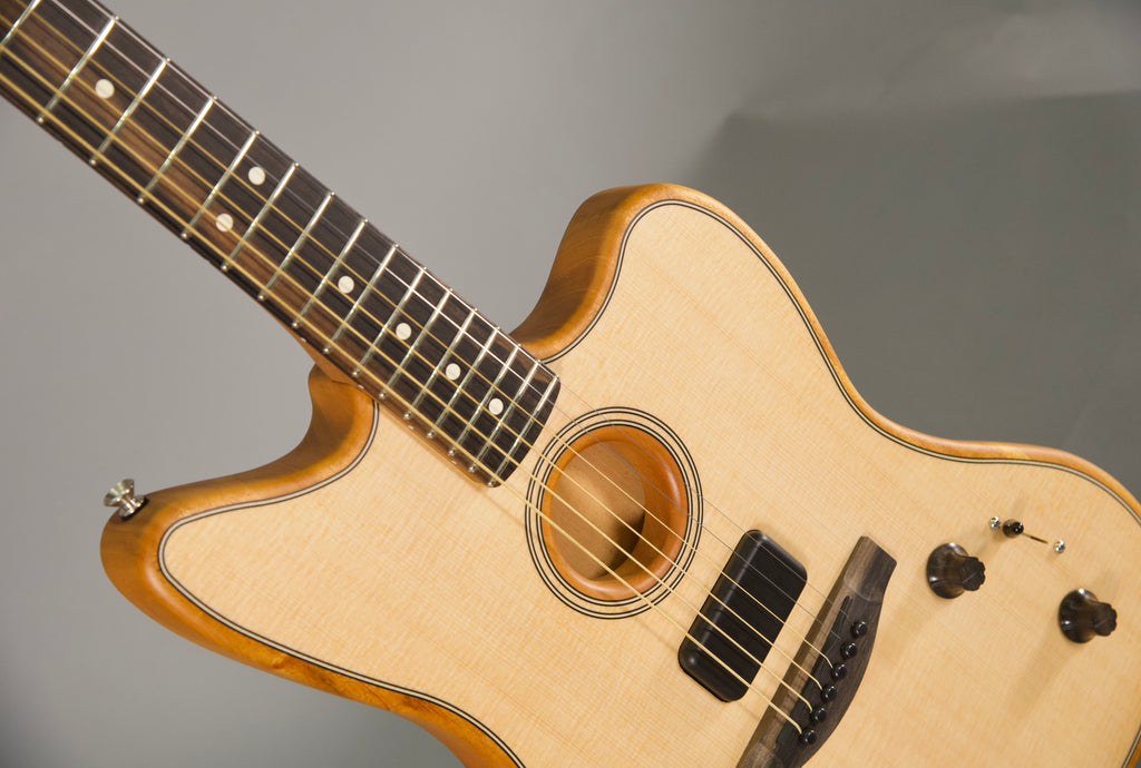 Fender American Acoustasonic Jazzmaster Natural