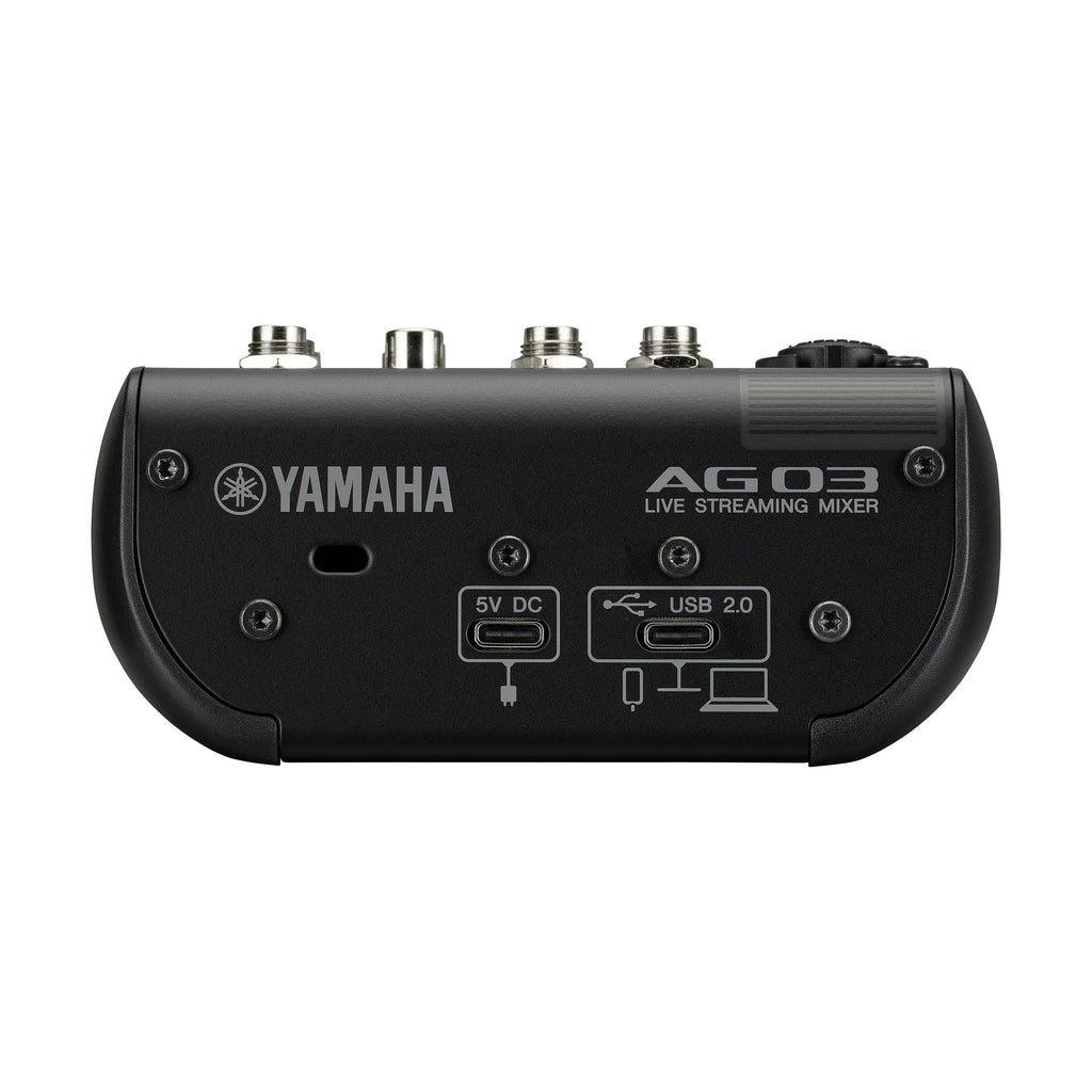 Yamaha Ag03Mk2 3-Channel Live Streaming Mixer with USB and Audio Interface