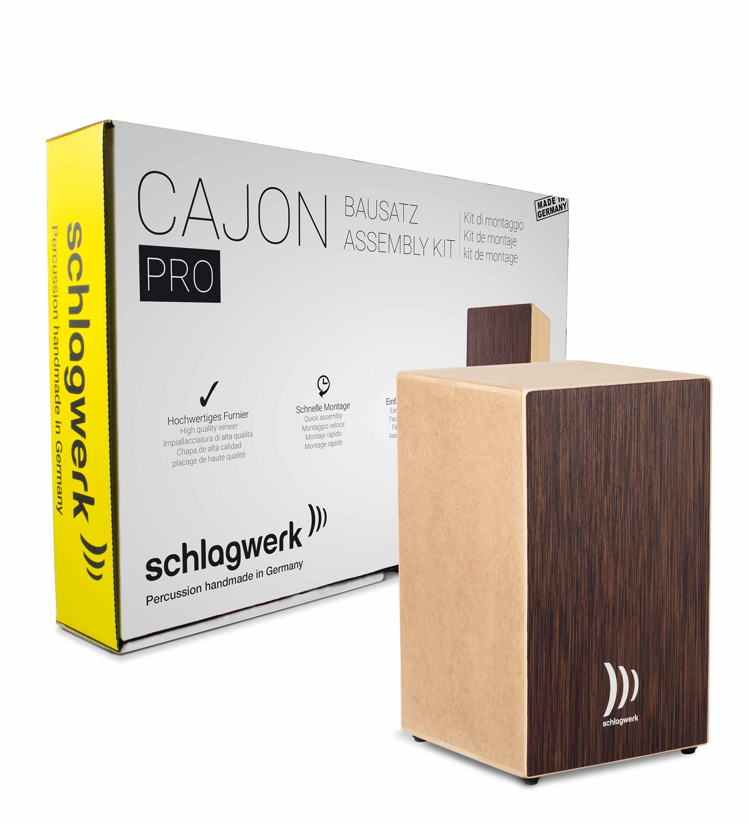 Schlagwerk CBA30SW - Cajon Assembly Kit SPL - Pro Wenge - Large