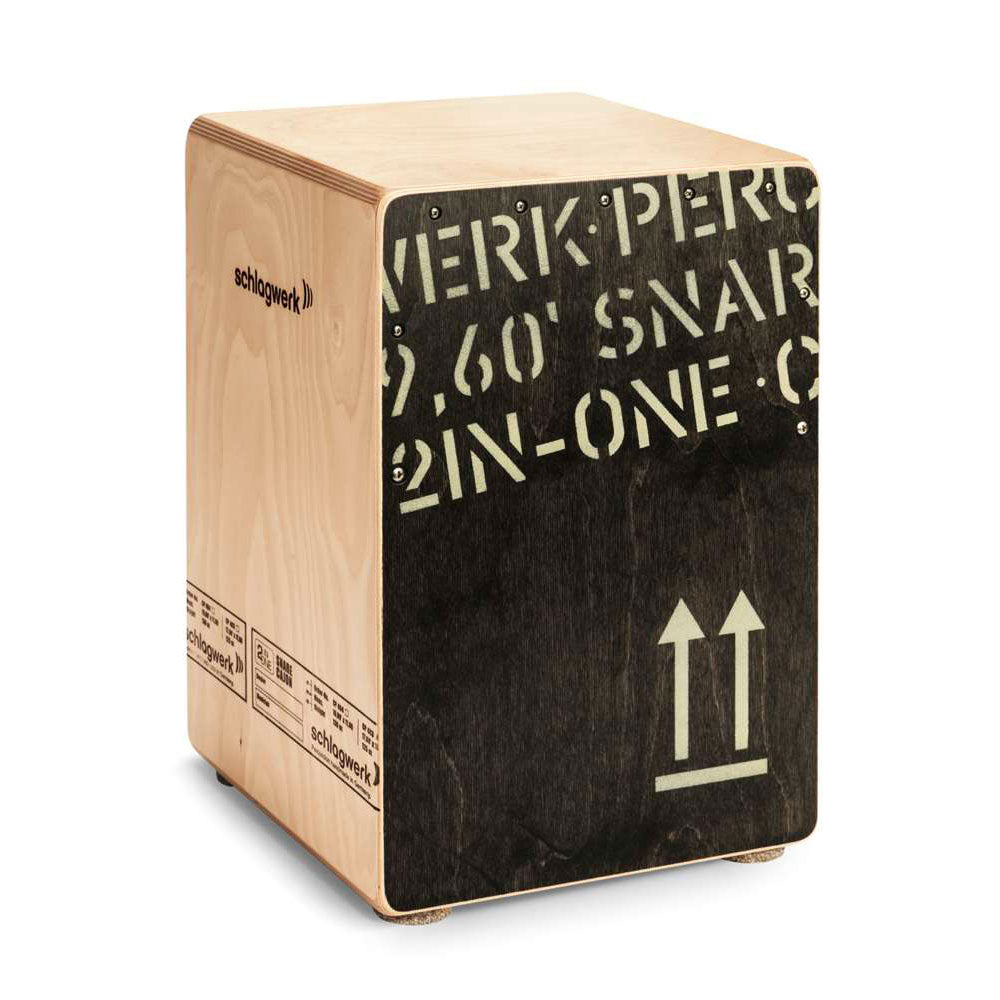 Schlagwerk CP403 BLK - 2inOne Snare Cajon Black Edition - Medium