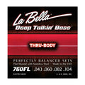 La Bella 760FL Muta di Corde Lisce per Basso 4 Corde 043-104
