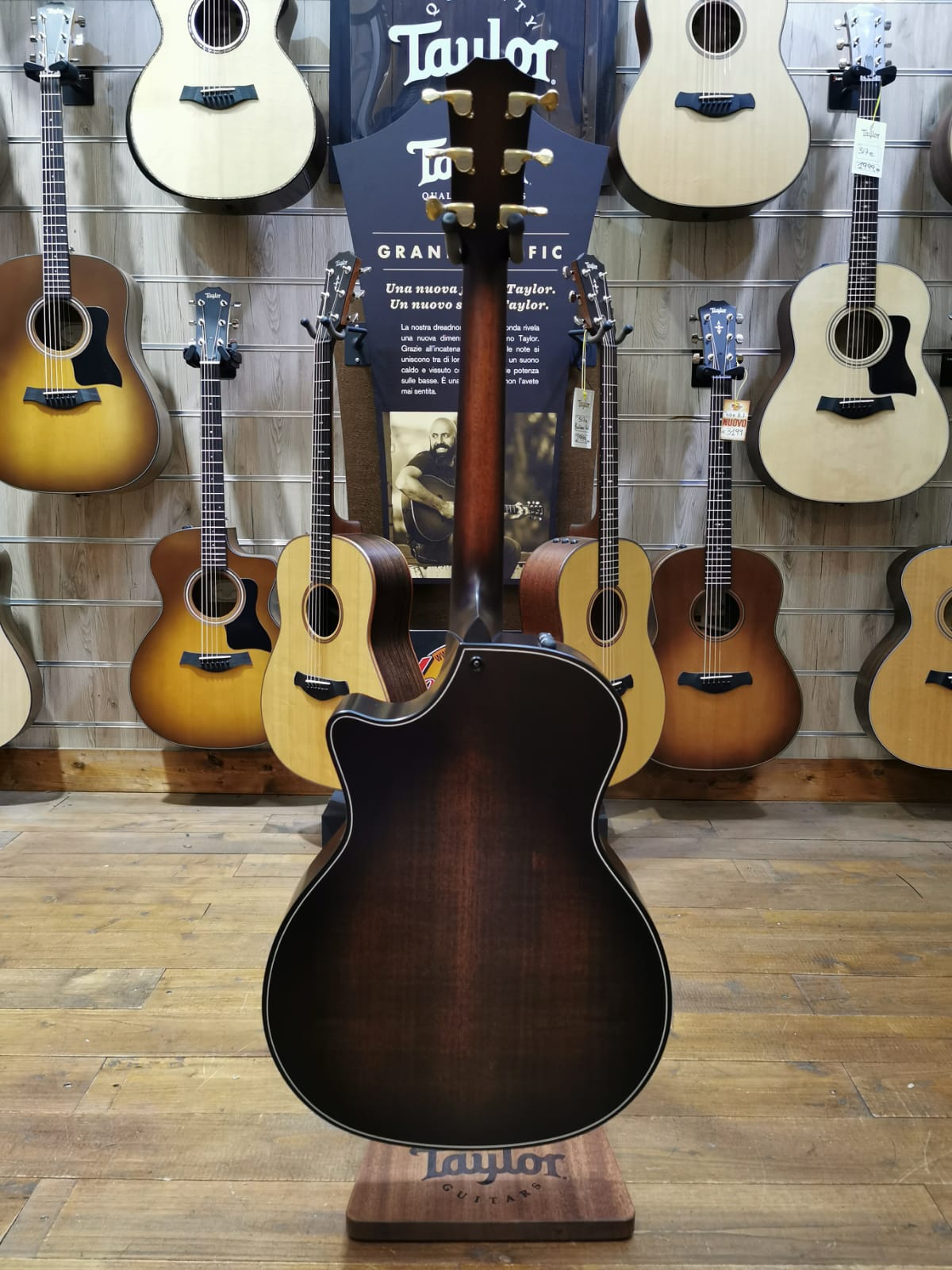 Taylor 324Ce Builder'S Edition Chitarra Acustica Elettrificata