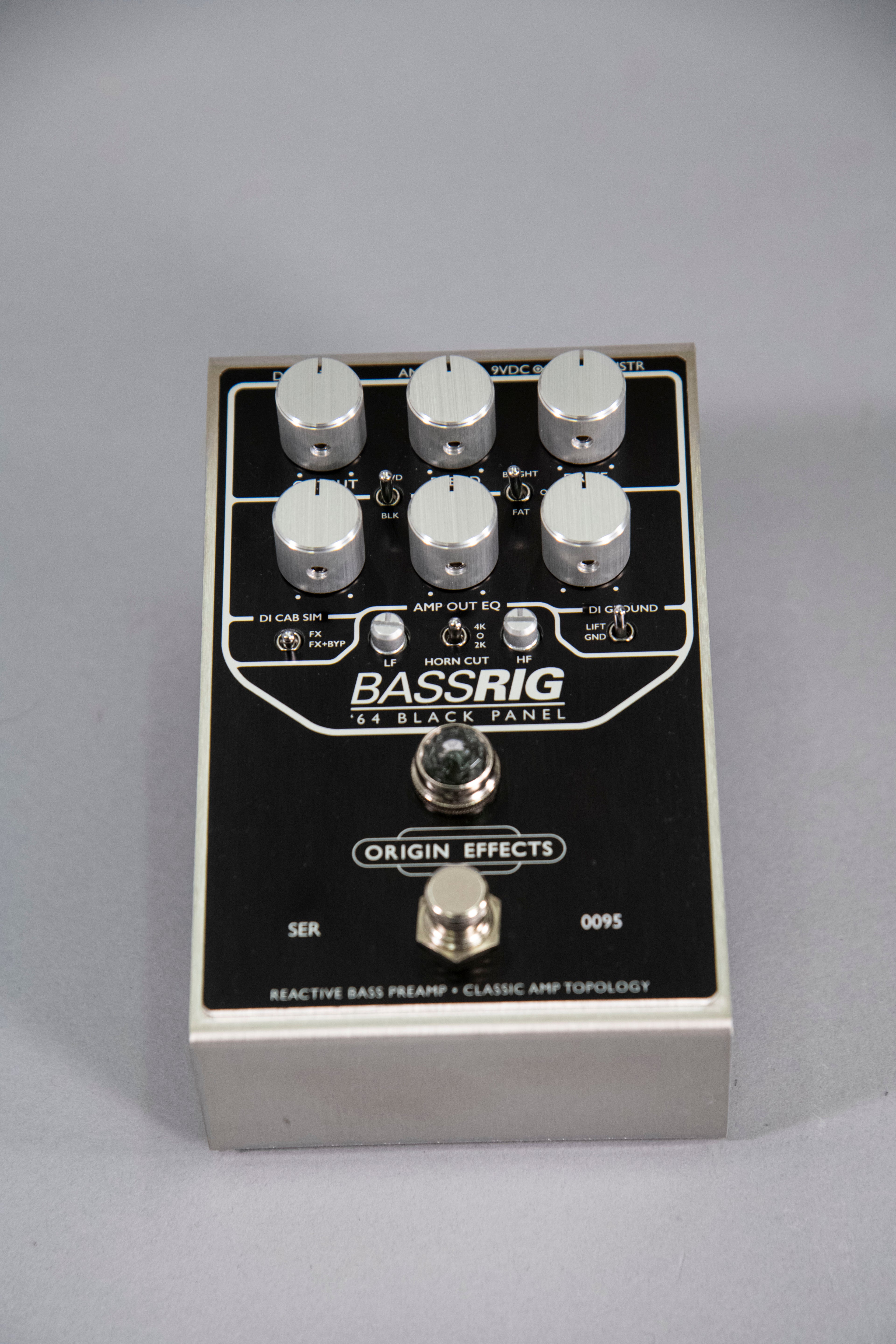 Origin Effects BassRig 64 Black Panel