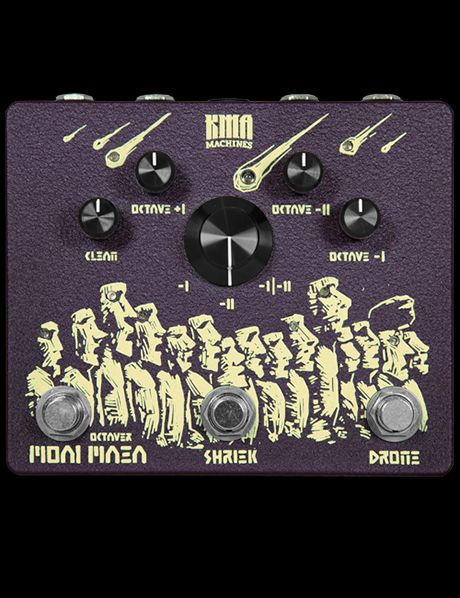 Kma Moai Maea Analog Octaver Pedal