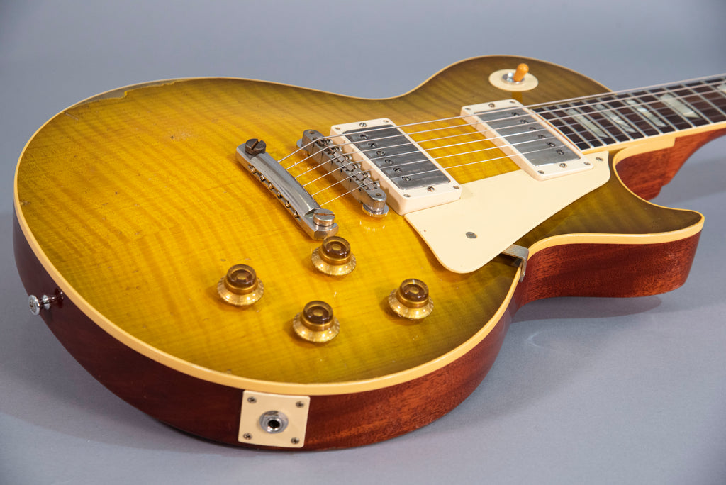 Gibson Custom Shop Murphy Lab 1959 Les Paul Standard Green Lemon Fade Heavy Aged