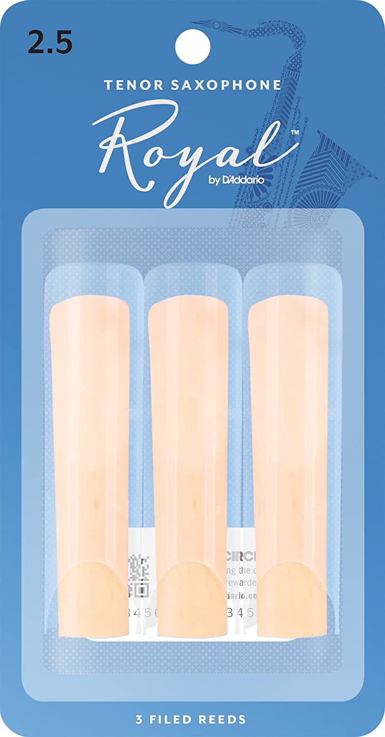 Rico Royal 3 Tenor Sax Reeds 2.5