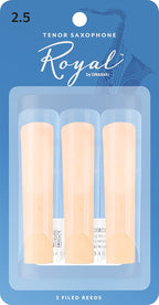 Rico Royal 3 Tenor Sax Reeds 2.5
