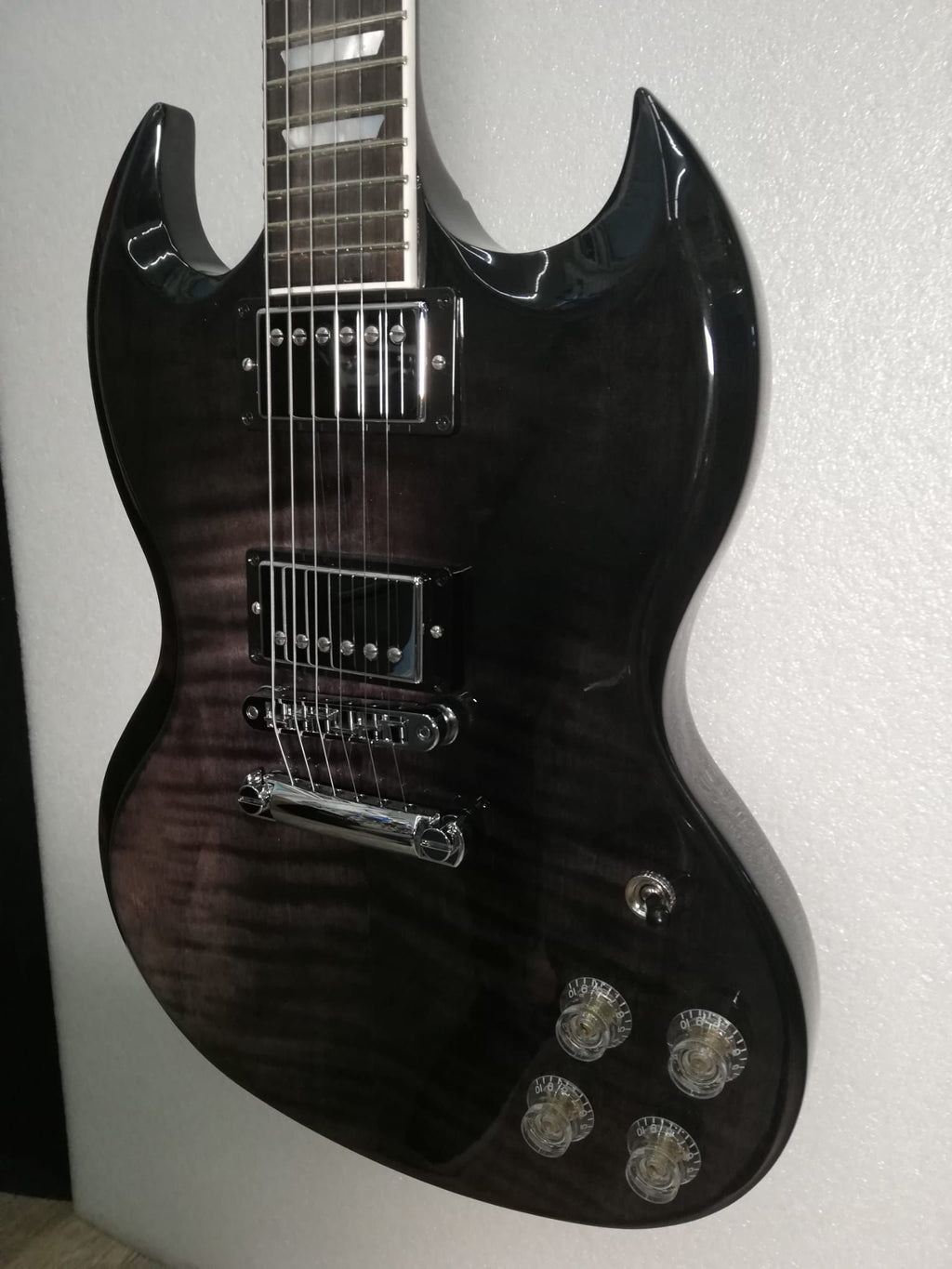 Gibson Sg Modern Trans Black Fade Chitarra Elettrica