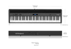 Roland Fp60X Bk Pianoforte Digitale 88 Tasti Nero