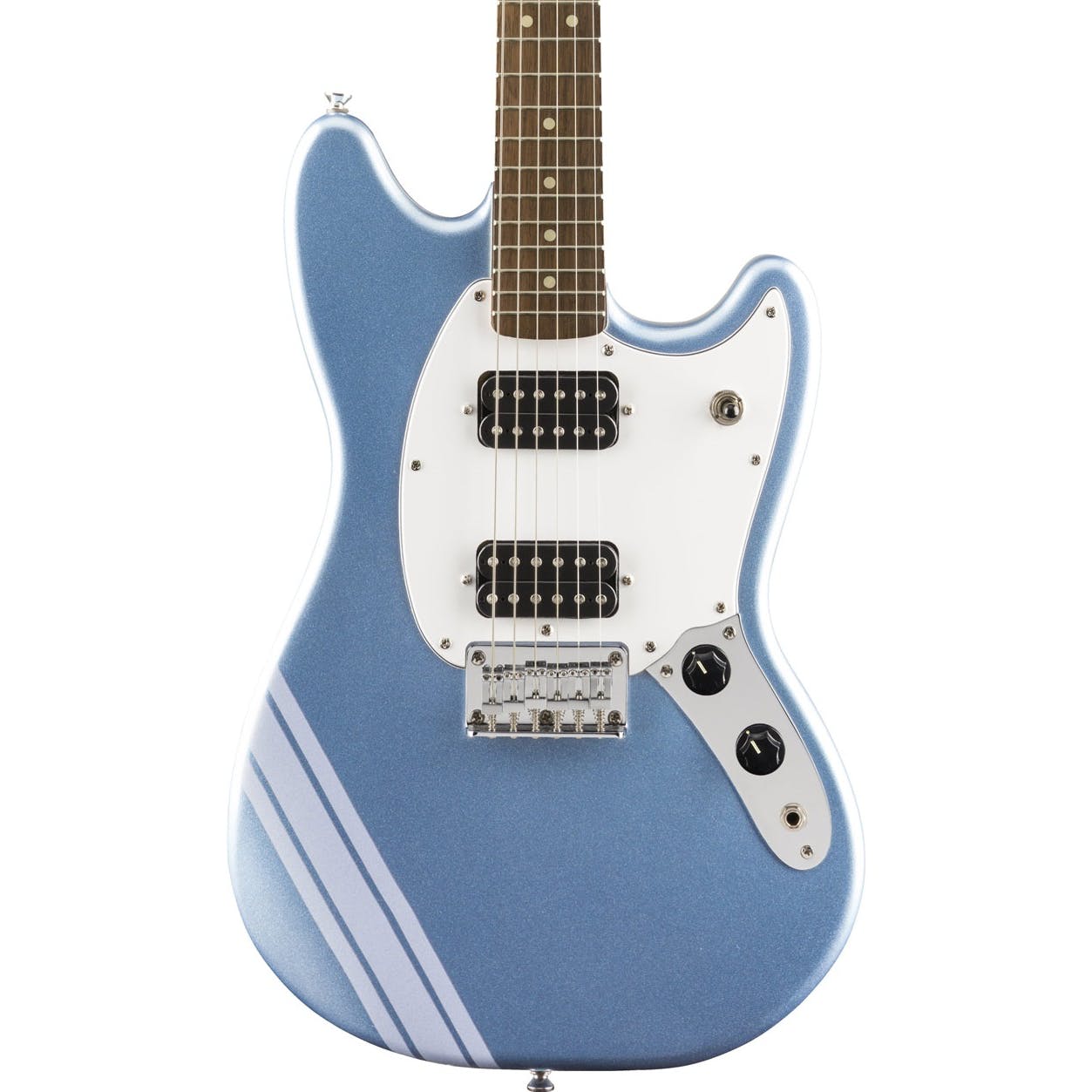 Squier Fsr Bullet Mustang Competition Lake Placid Blue Chitarra Elettrica