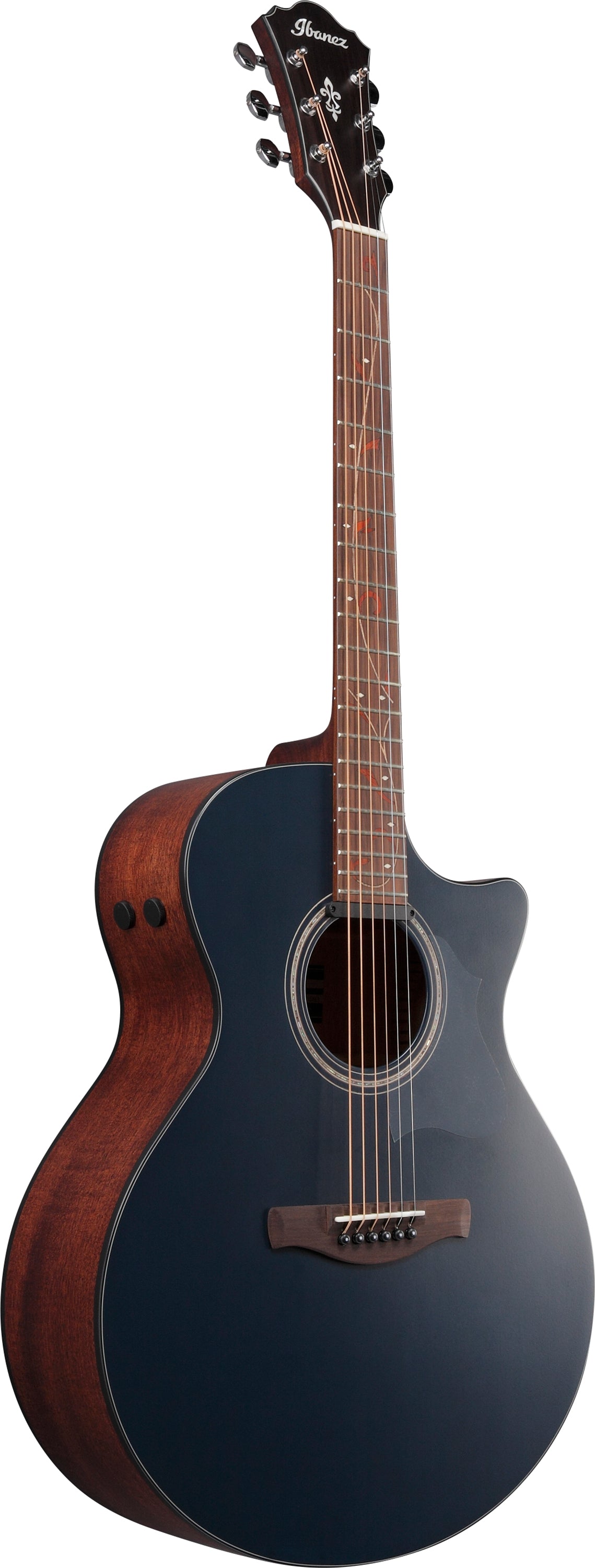 Ibanez Ae275 Dark Tide Blue Flat