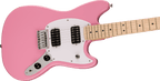 Squier Sonic Mustang HH Maple Flash Pink