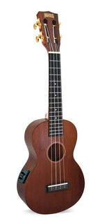 Mahalo Ukulele Concerto Elettrificato Transparent Brown Con Borsa