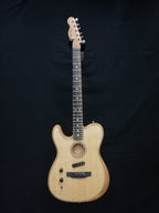 Fender Acoustasonic Telecaster Natural Left Hand Chitarra Mancina