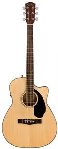 Fender Cc-60Sce Natural Chitarra Acustica Elettrificata
