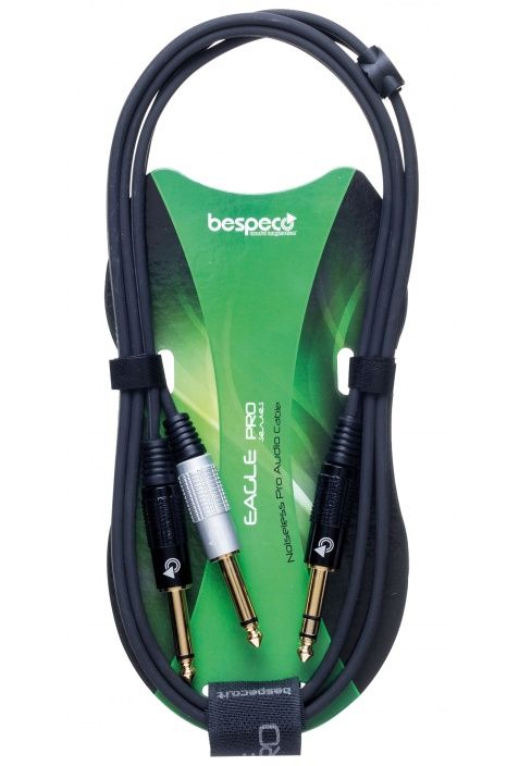 Bespeco Cavo Y  Mt 5  1 Jack Stereo Con 2 Jack