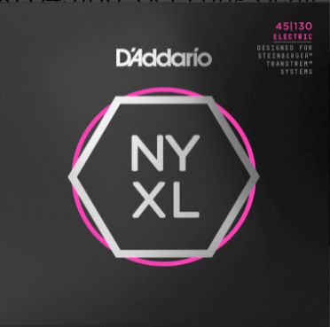 D'Addario Nyxls45130 Nickel Long Scale 45-130 Double Ball