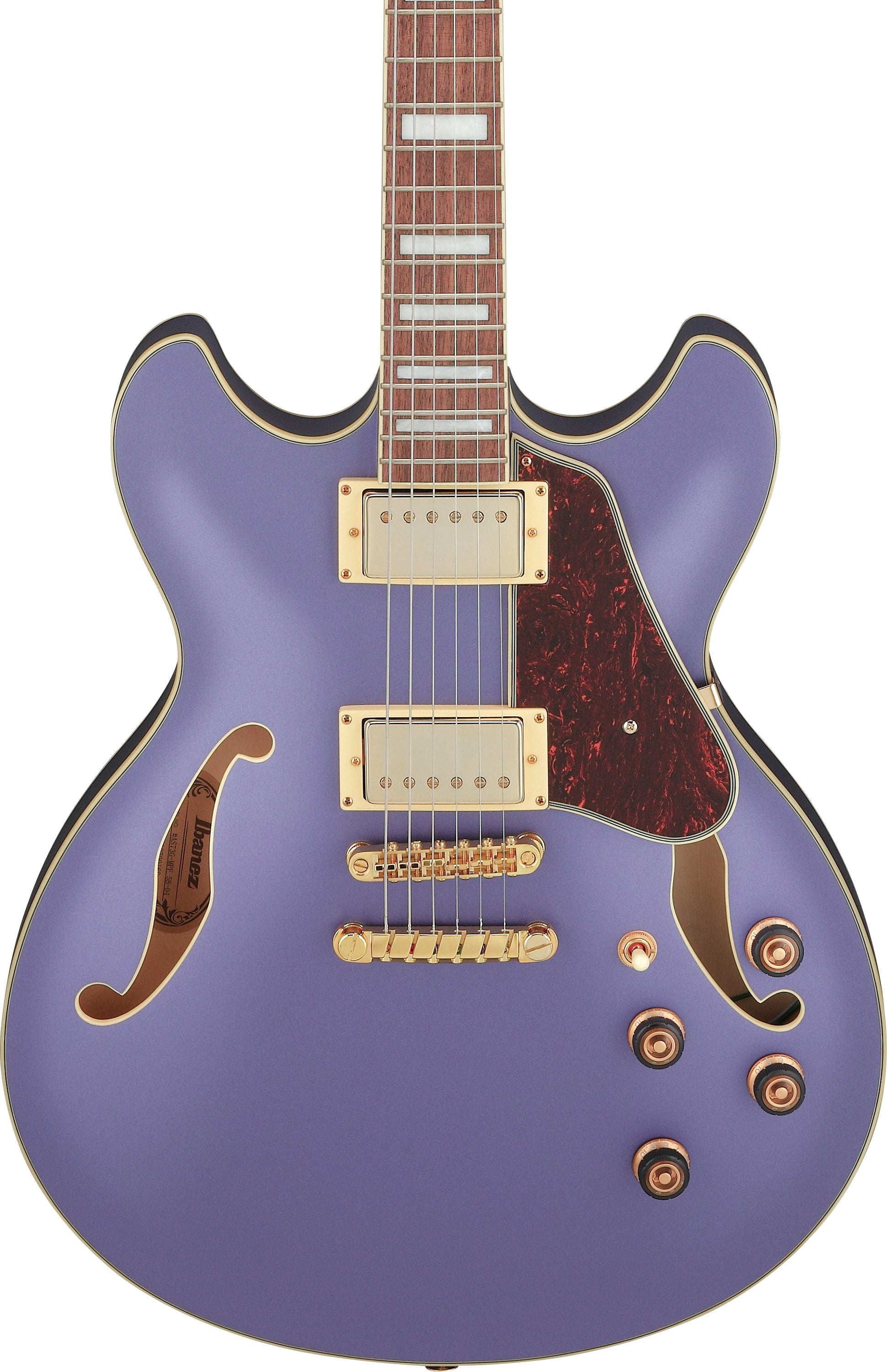 Ibanez AS73G Metallic Purple Flat