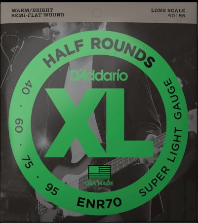 D'Addario Enr70 Long Scale 040-095