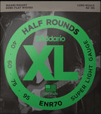 D'Addario Enr70 Long Scale 040-095