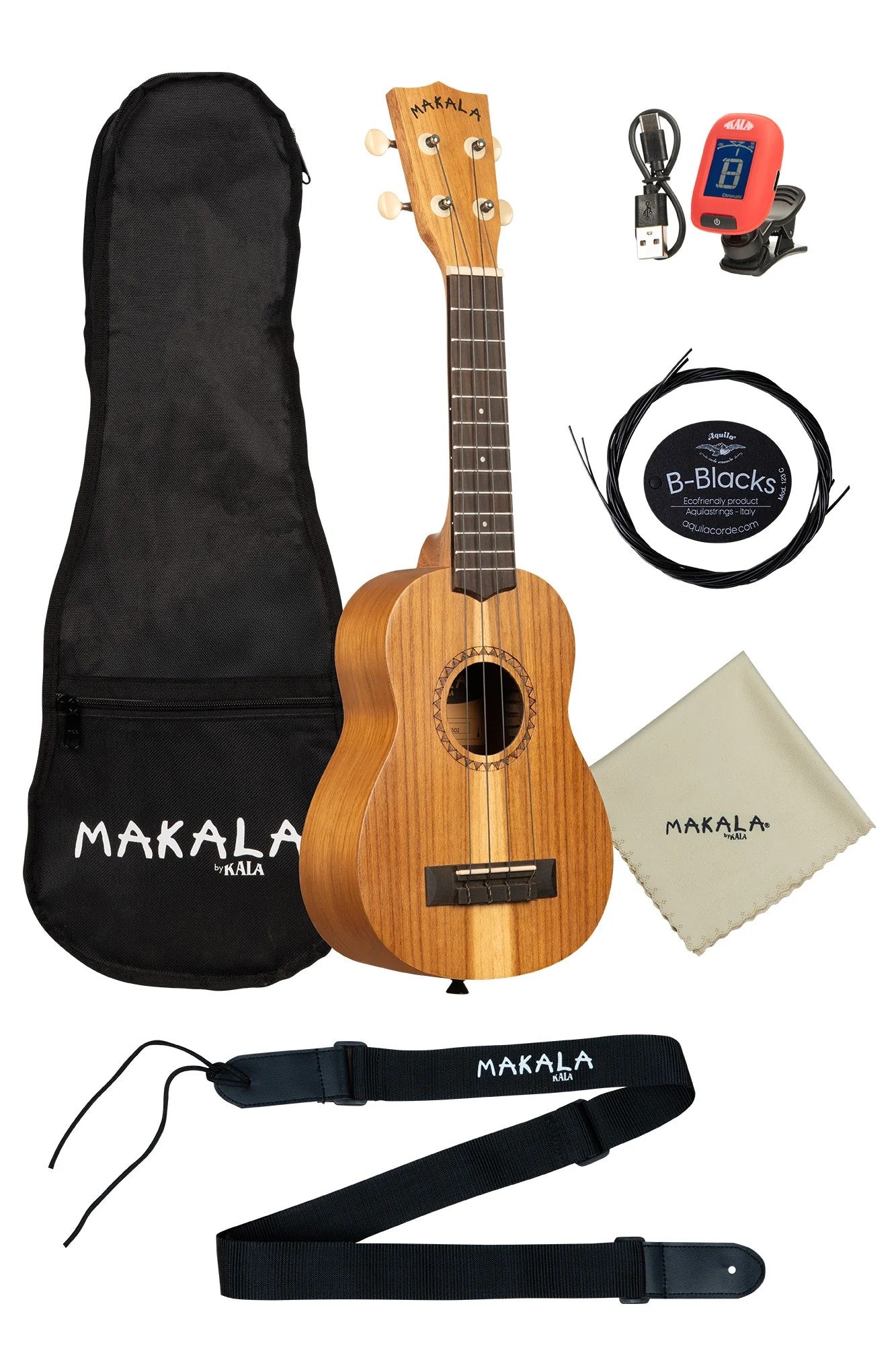 Kala MK-S-IA-PACK - ''Indonesian Acacia'' - Pack ukulele soprano
