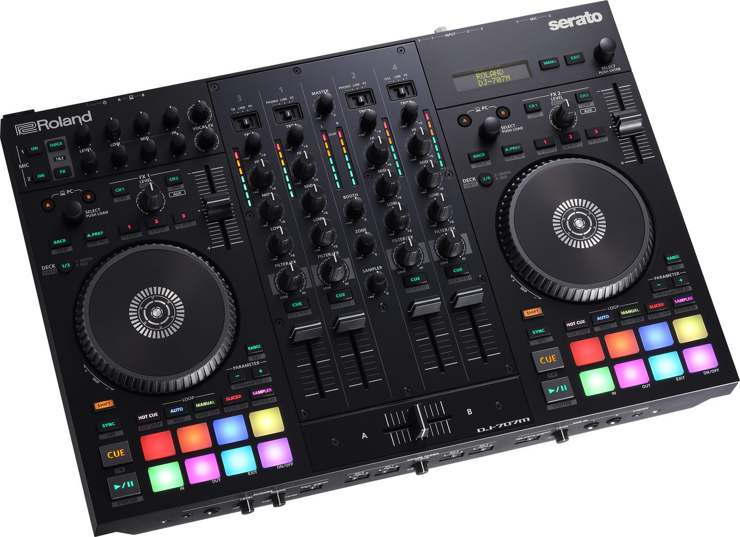 Roland Dj707M Controller A 4 Canali Per Dj