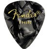 Fender Plettri 351 Black Moto Thin Pack 12 Pz