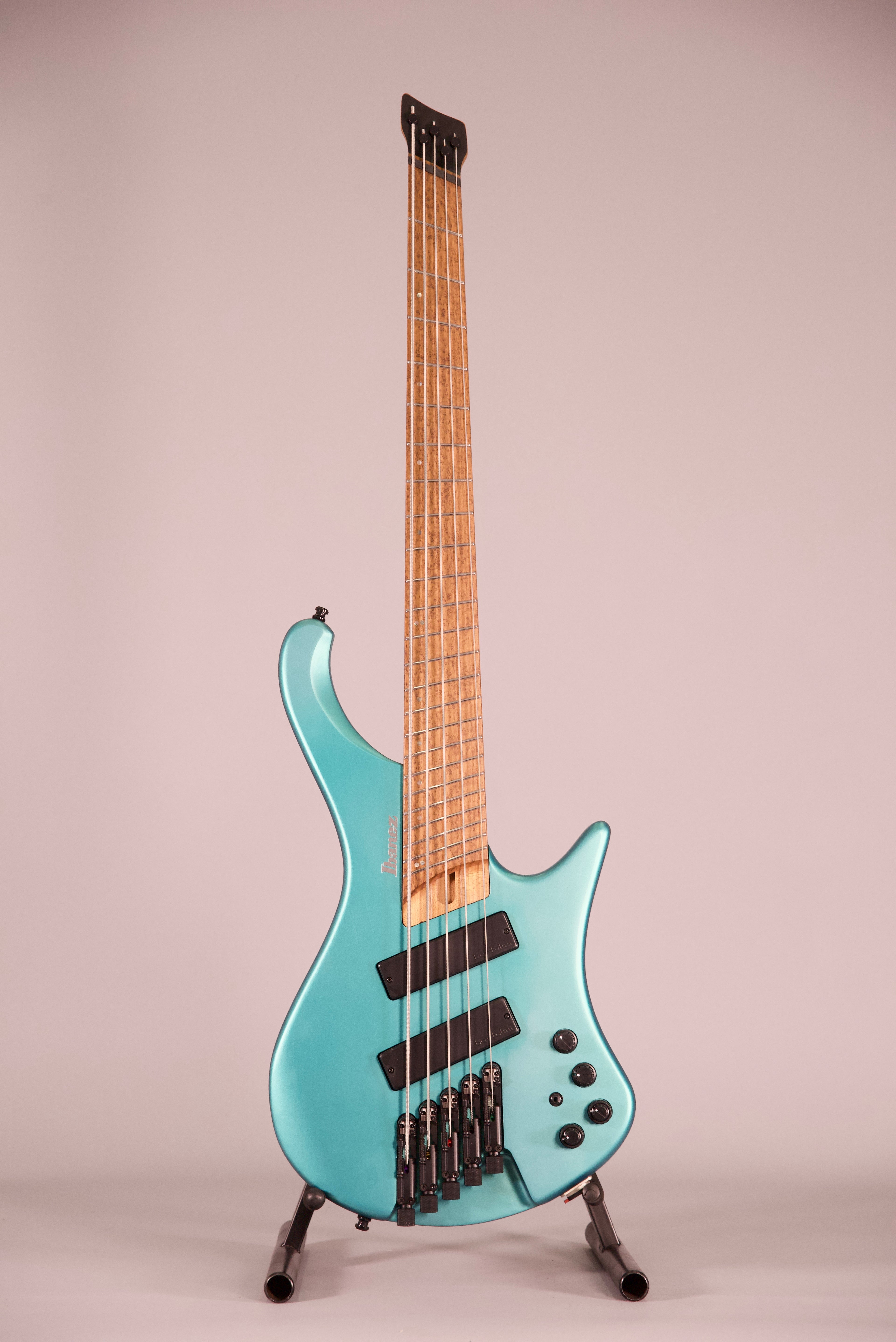 Ibanez Ehb1005SMS EMM Basso Elettrico 5 Corde Emerald Green Metallic Matte