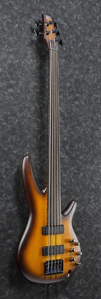 Ibanez Srf705-Bbf Basso Elettrico Fretless 5 Corde Brown Burst Flat