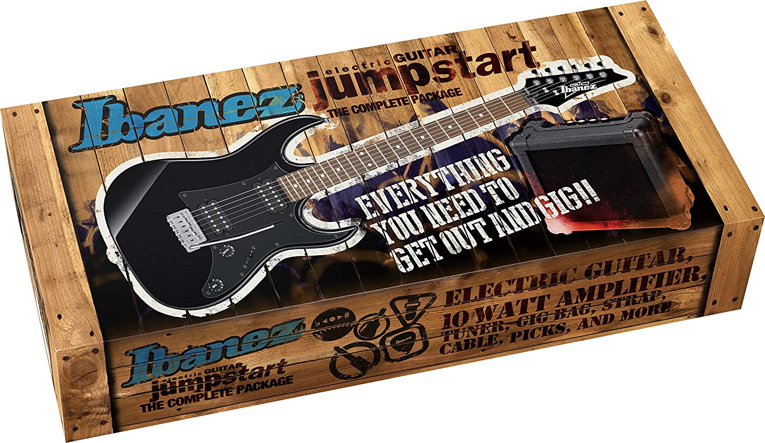 Ibanez Ijrx20Bkn Jampack Kit Chitarra Elettrica Black