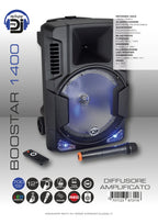 Karma Amplified Loudspeaker with Wireless Microphone 700W