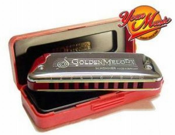 Hohner Golden Melody Harmonica 20 Voices Bb