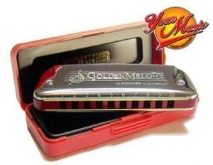 Hohner Golden Melody Harmonica 20 Voices B