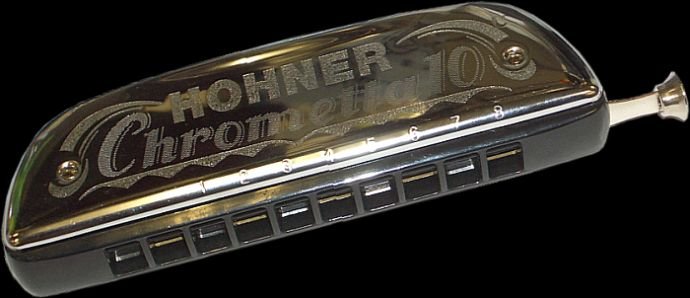Hohner Chrometta 10 C Harmonica