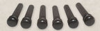 Taylor Pin Bridge Ebony With Abalone Set 6