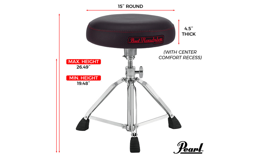 Pearl D1500 Sgabello per Batteria Serie Roadster
