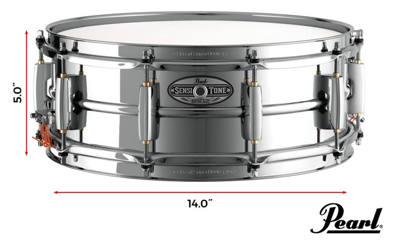 Pearl Rullante Sensitone Heritage Alloy Steel STH1450S 14X5
