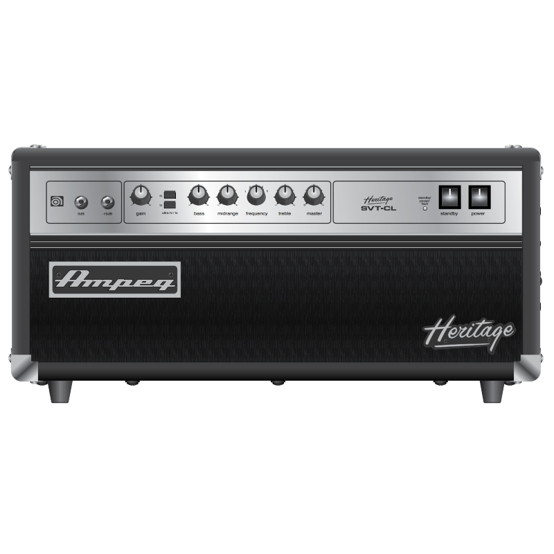 Ampeg HSVT410 HLF Heritage Cabinet 500W 4 Ohm 4X10'