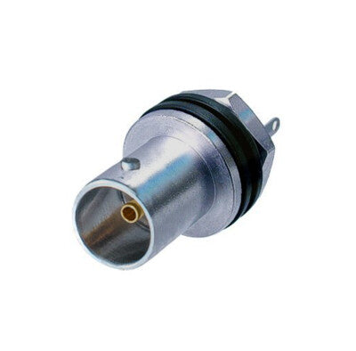 Neutrik Connettore da Pannello BNC 75 Ohm Socket Passante a Saldare