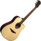 Lag Thv20Dce Chitarra Acustica Natural con Hyvibe System
