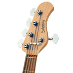 Sadowsky Metroline 5 Strings JJ Bass 22 Frets Will Lee Artist Line Natural Satin