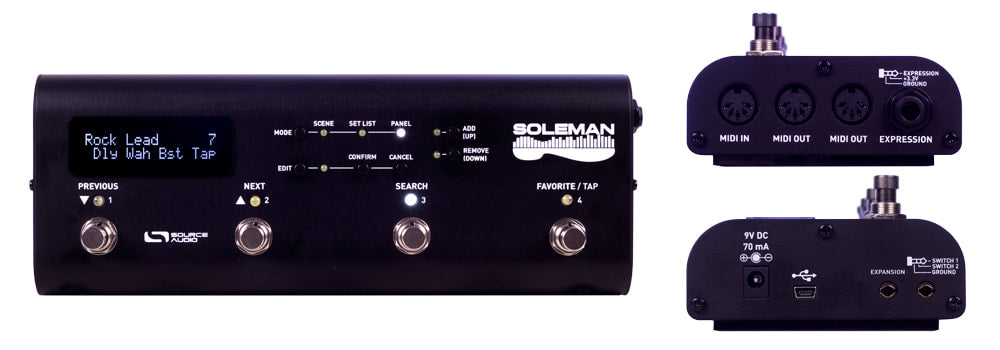 Source Audio SA165 Midi Foot Controller Midi