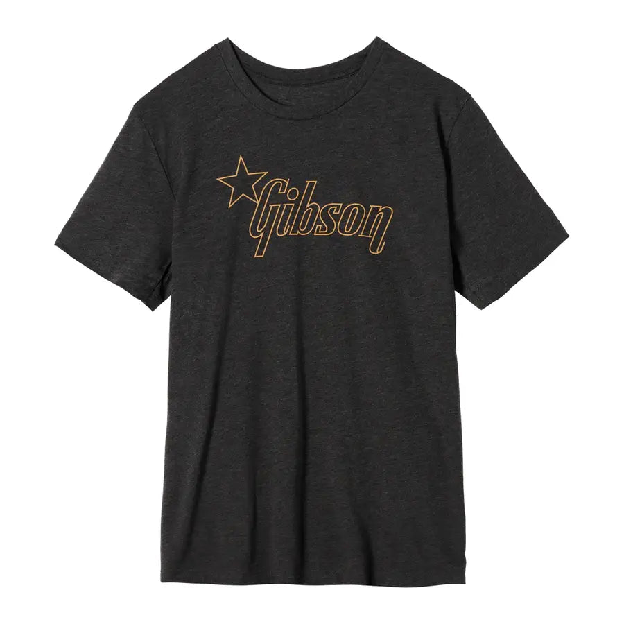 Gibson GA-LC-STRGLG Star Logo T-shirt Charcoal Large