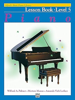 Alfred's Basic Piano Library Lesson Book Level 5
