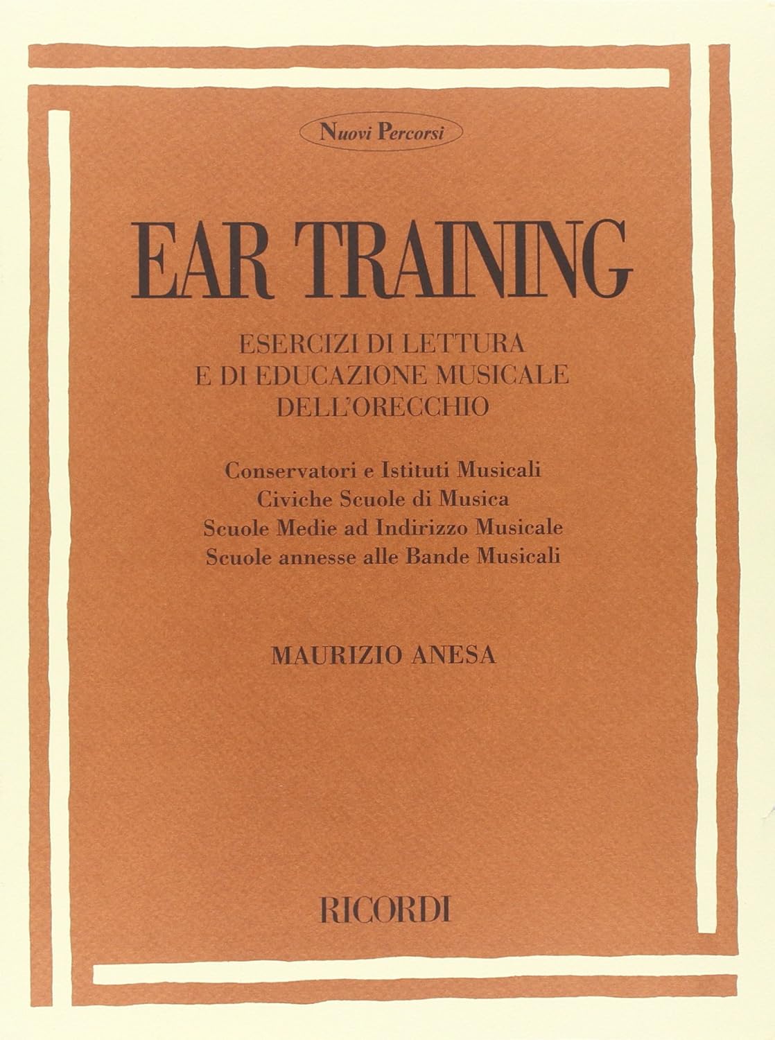 Ricordi Anesa Maurizio Ear Training