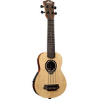 LAG BABYTKU150SE Ukulele Baby Soprano Arched Back EQ