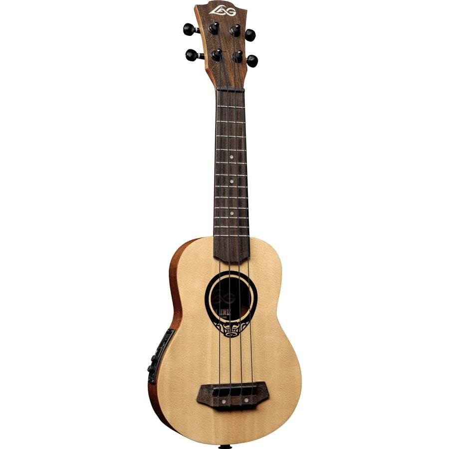 LAG BABYTKU150SE Ukulele Baby Soprano Arched Back EQ