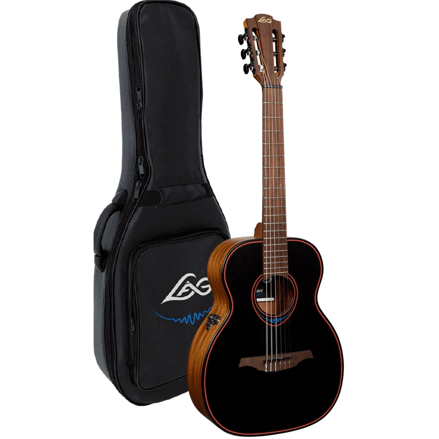LAG BlueWave TNBW1TE Chitarra Acustica Smart Nylon Travel