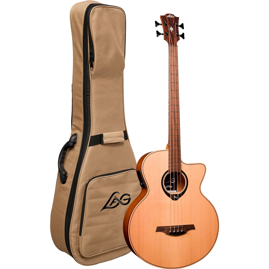 LAG HyVibe V2 HV10BCE Basso Acustico Smart Jumbo Cutaway